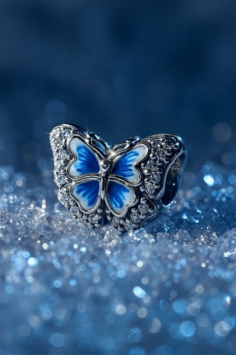 Nowy Pandora CHARMS Zawieszka Srebrna do Pandora APART Koralik