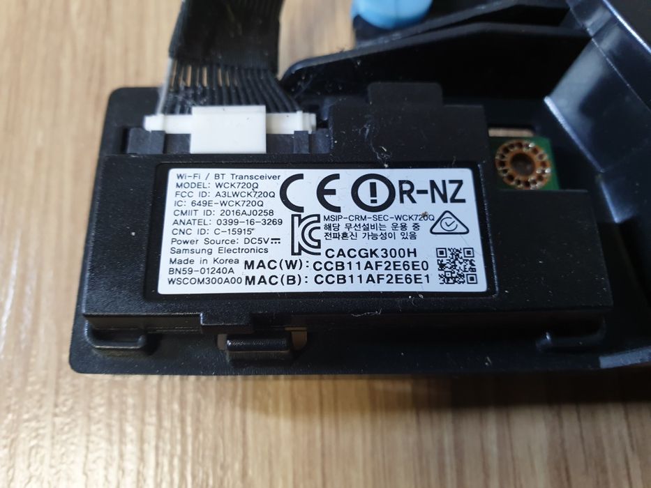 T-Con/zasilacz/WiFi/BT/IR/płyta główna/głośniki Samsung curved TV 49"