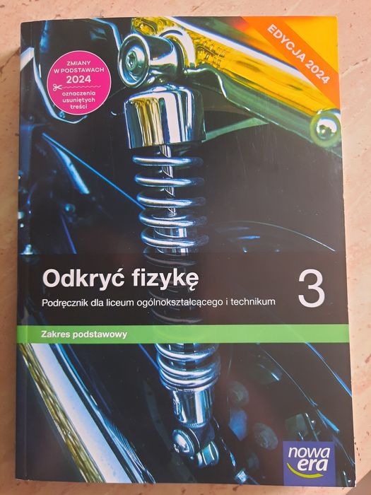 Odkryć fizykę 3 zakres podstawowy  edycja 2024