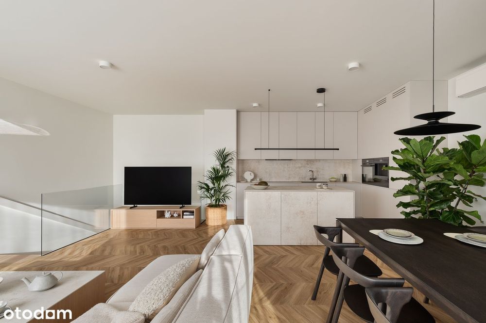 Dwupoziomowy apartament 105 m2 z tarasem 42 m2