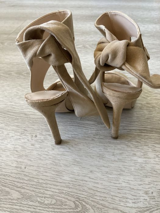 Sandalias camurça
