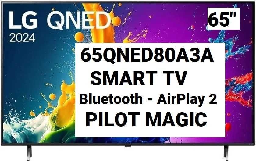 Telewizor QNED LG 65QNED80A3A AI 4K webOS Smart TV Pilot Magic