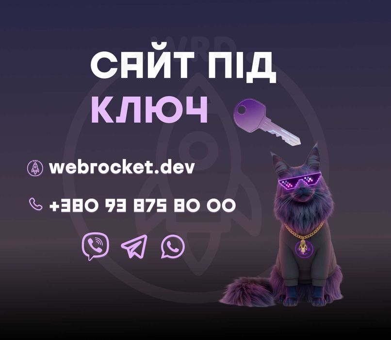 Розробка сайтів під ключ: швидко та якісно