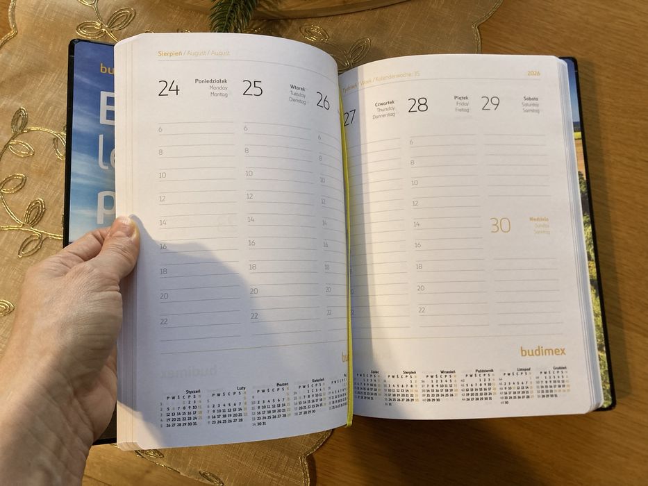 Kalendarz książkowy 2026