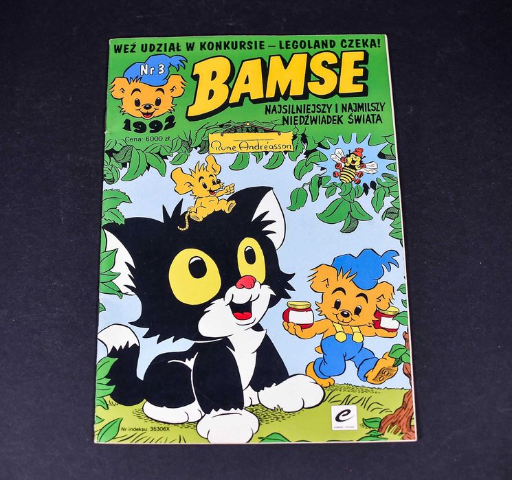Komiks # Bamse 1992 r.
