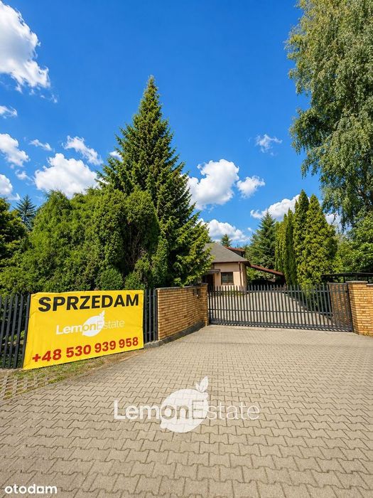 Dom 140 m² + 194 m² usług | 2144 m² działki | Plan na drugi budynek