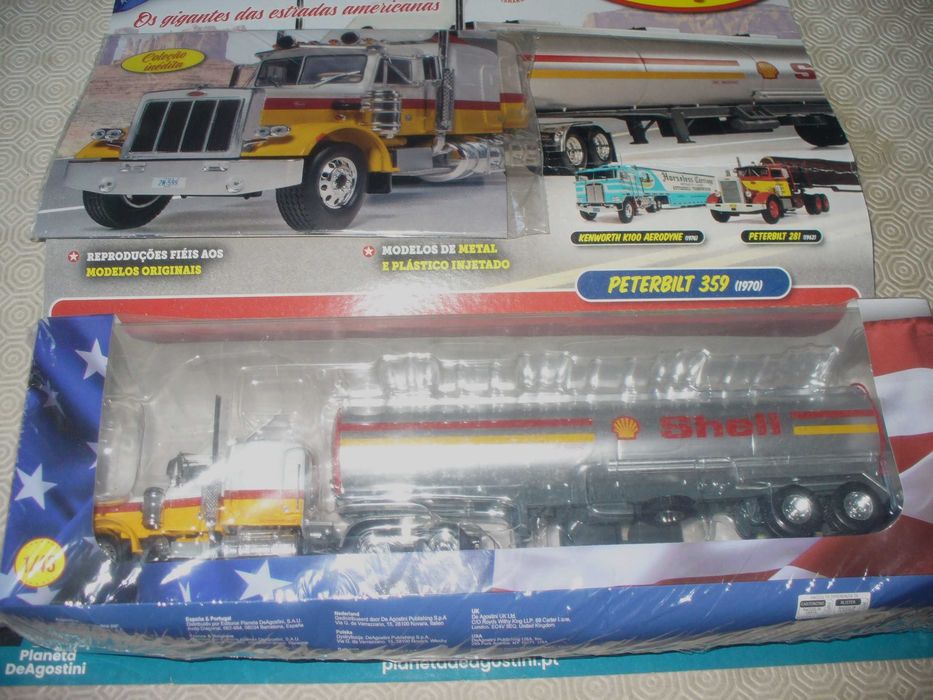 Camiões Americanos esc 1/43 - nº1 Peterbilt 359