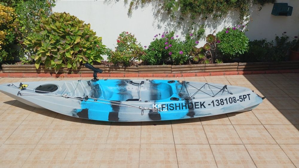 Kayak de Pesca registado.
