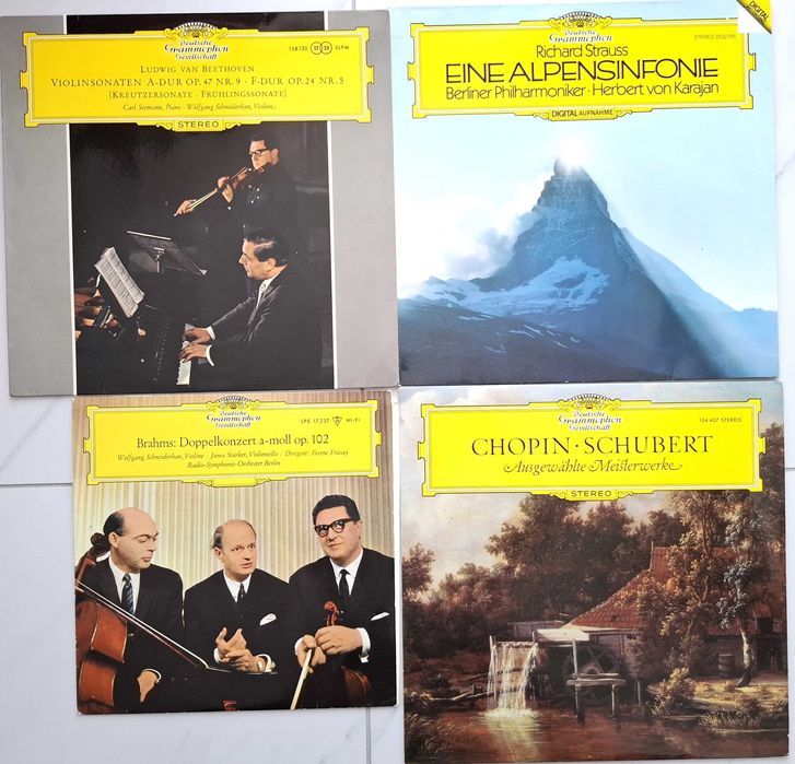 Kolekcja płyt winylowych z muzyką klasyczną