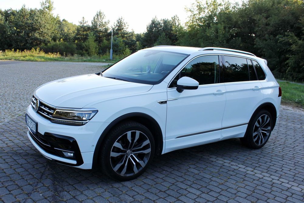 Volkswagen Tiguan R-line 4motion sprzedaż prywatna salon Polska