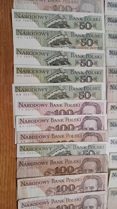 Sprzedam banknoty  z Polski