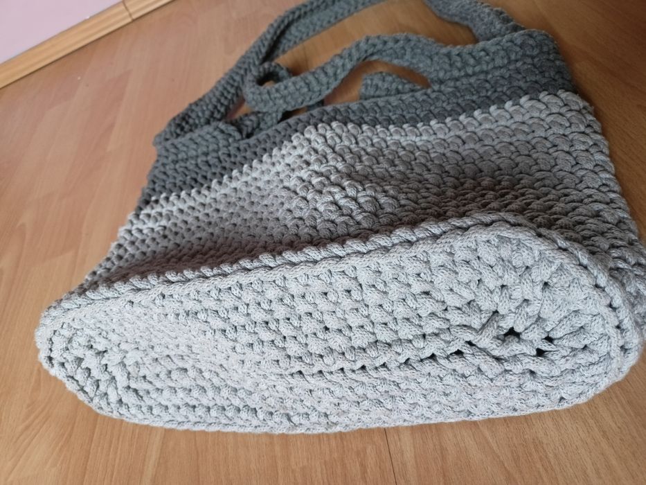 Torebka ze sznurka, handmade