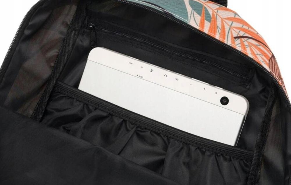 Plecak damski na suwak mały kolorowy do szkoły miejski młodzieżowy