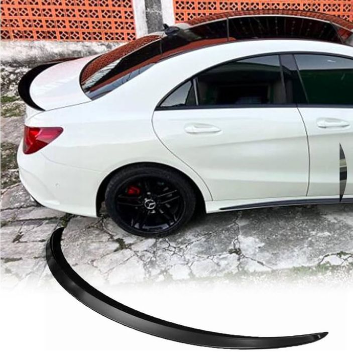 LIP SPOILER AILERON MERCEDES-BENZ CLA C117 W117 A45 AMG NOVO EM CAIXA