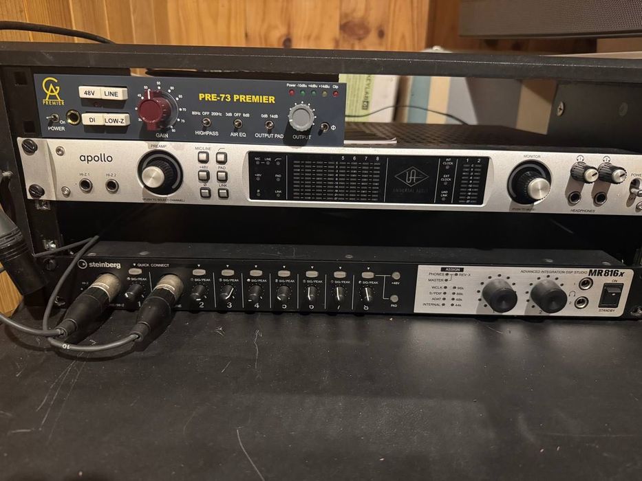 Universal Audio UAD Apollo 8 Quad (TB3 + Firewire) + 8 pres ADAT = 16