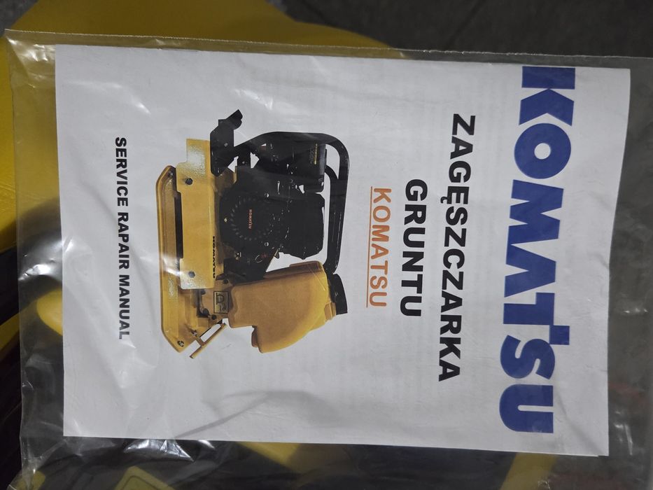 Zl32ht komatsu. Zagęszczarka do gruntu
