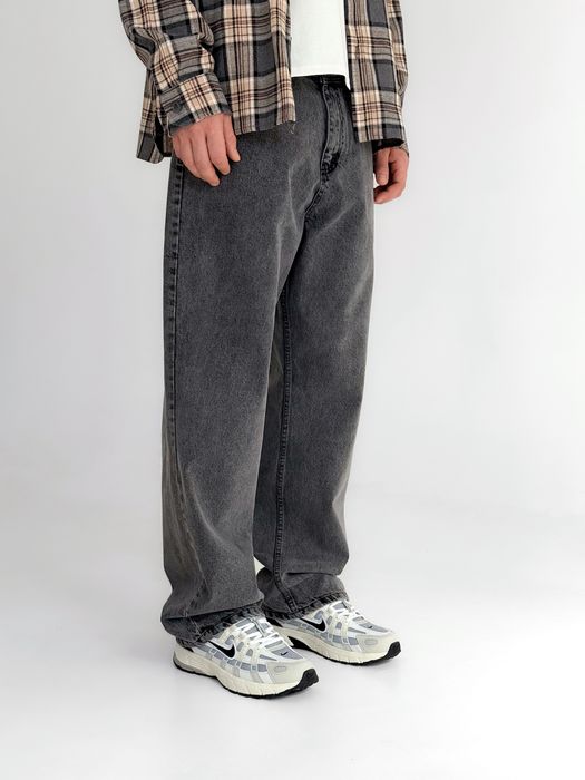 Джинси чоловічі широкі baggy jeans, штани баггі | Джинсы багги мужские широкие Джынсы беги в стиле 90 х реп ск8 Штаны rap pants sk8 y2k | Розмір S
