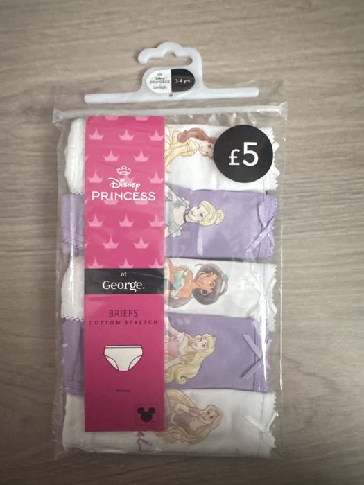 H&M George білизна труси принцеси плавки дівчинки 2 3 4 5 110 104 98