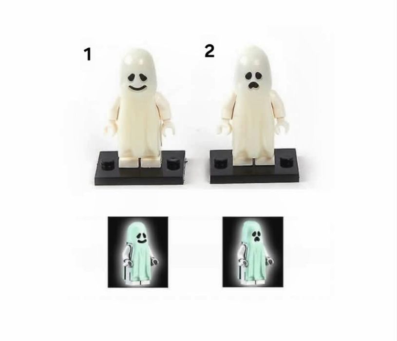 Klocki duch figurka duszek kompatybilne z Lego klocki duszek figurka duch