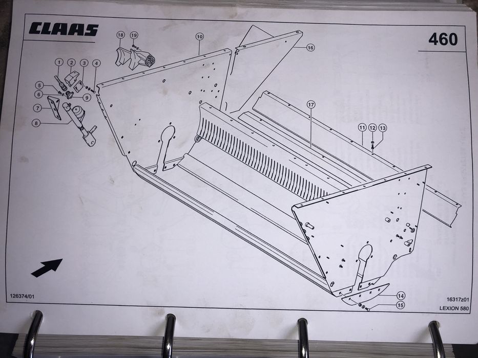 CLAAS LEXION 741388.0 Измельчитель Подрібнювач Січкарня
