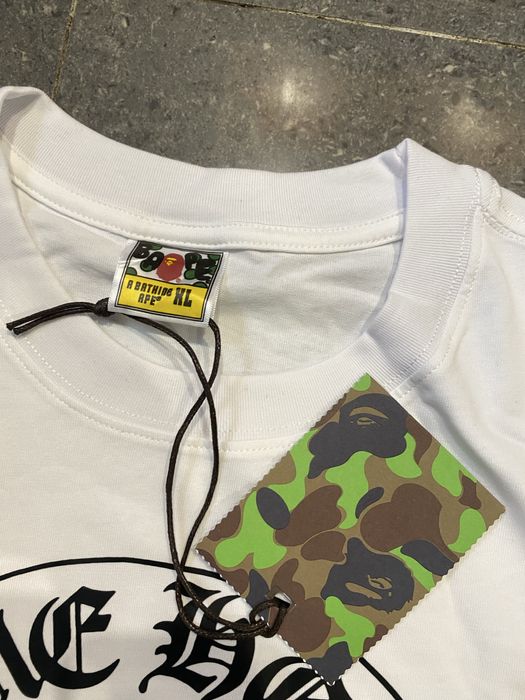 футболка bape x chrome hearts