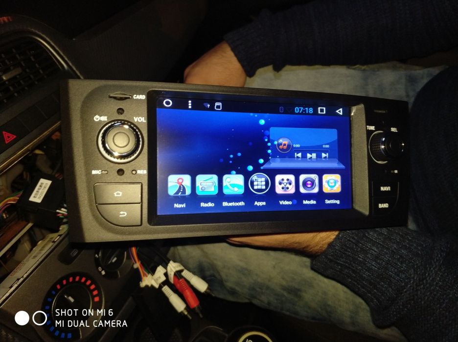 Radio gps android fiat punto e Linea