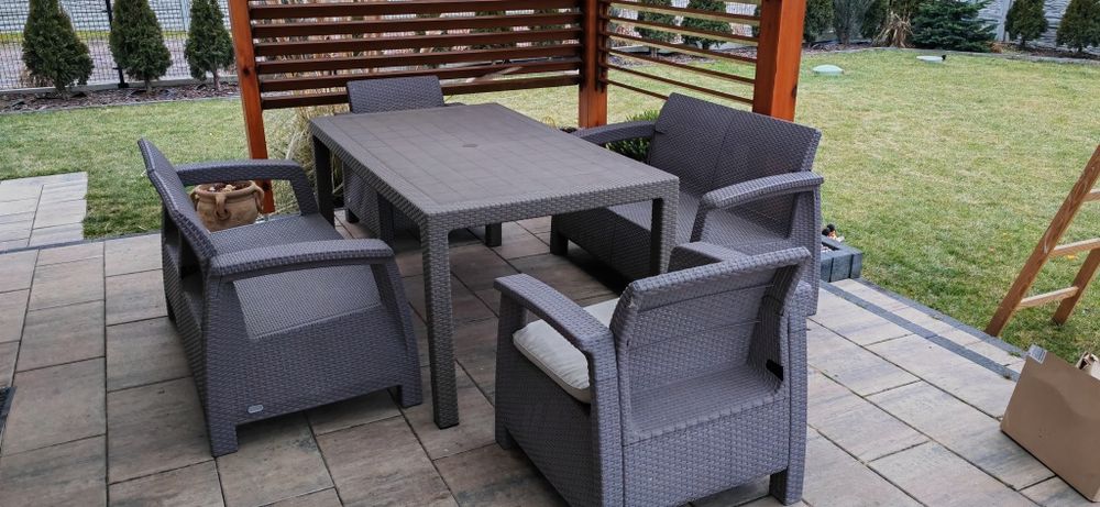 Meble ogrodowe 6 osób