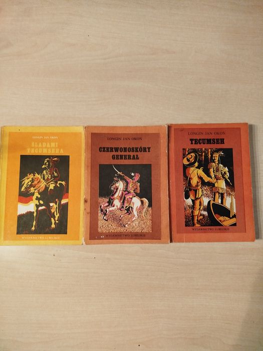 Longin Jan Okoń Tecumseh Czerwonoskóry generał Śladami Tecumseha