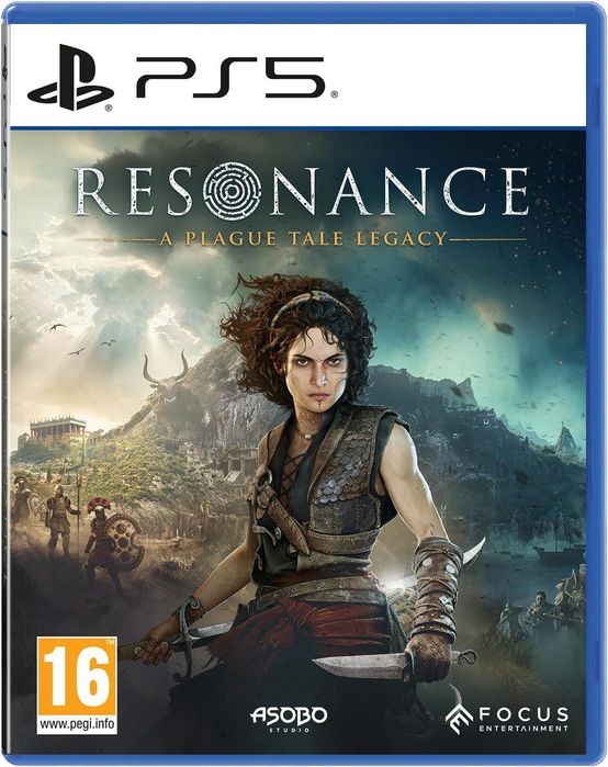 Офіційні диски з грою Resonance: A Plague Tale Legacy (PS5) (укр титри)