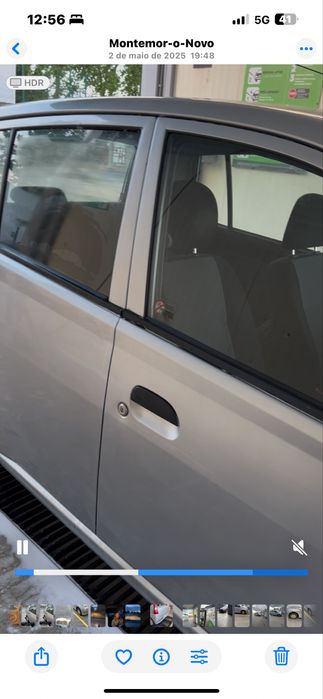 Veiculo  daihatsu prata para venda