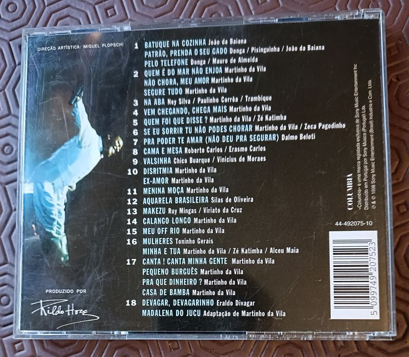 CD -  Martinho da Vila