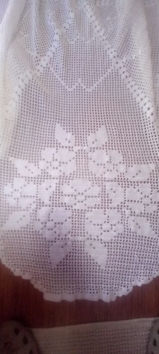 Toalha de mesa em renda para desocupar 50€
3 panos em renda 15€
Matosi