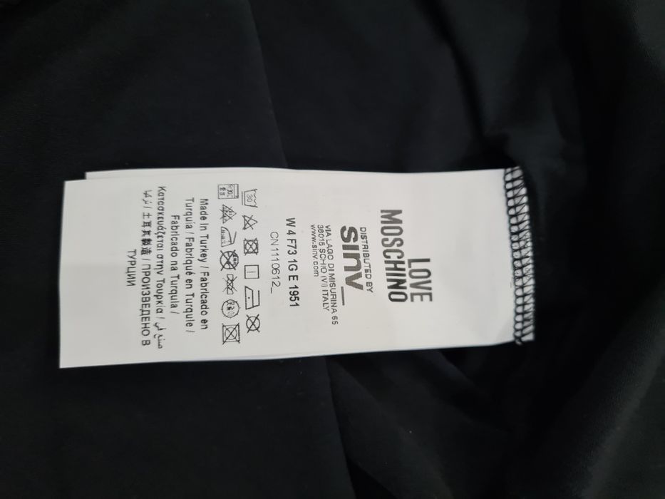 Nowy T-shirt Love moschino 36