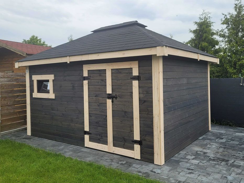 Domek Narzędziowy ALAN 3x3 m Drewutnia Altana Producent DREWNOTRIK.PL