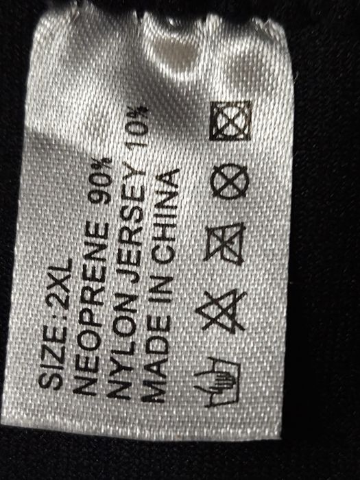 Spodnie neoprenowe dla kobiet lub meżczyzn 3mm krótkie 2XL ochrona UV