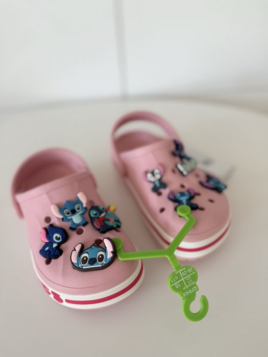 Рожеві крокси Crocs Bayaband C8 C9 C10 C11 C12 C13 J1 J2 J3