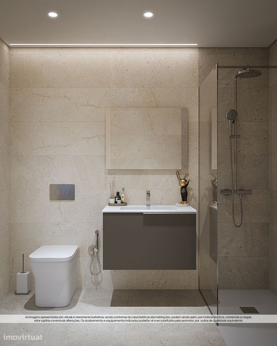 Apartamento T2 c/ Terraço (43.25m2)| Empreendimento Geminus (Arcozelo)