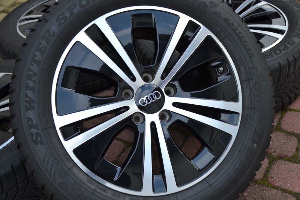Koła Audi A6 C7 Zima 225/55R17 Opona Dunlop Zima Super stan