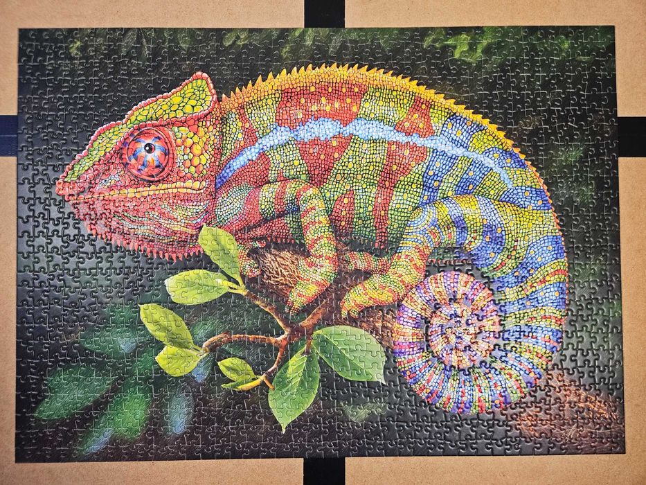 Puzzle Cherry Pazzi 1000 Kameleon (Chameleon) KOMPLETNE!