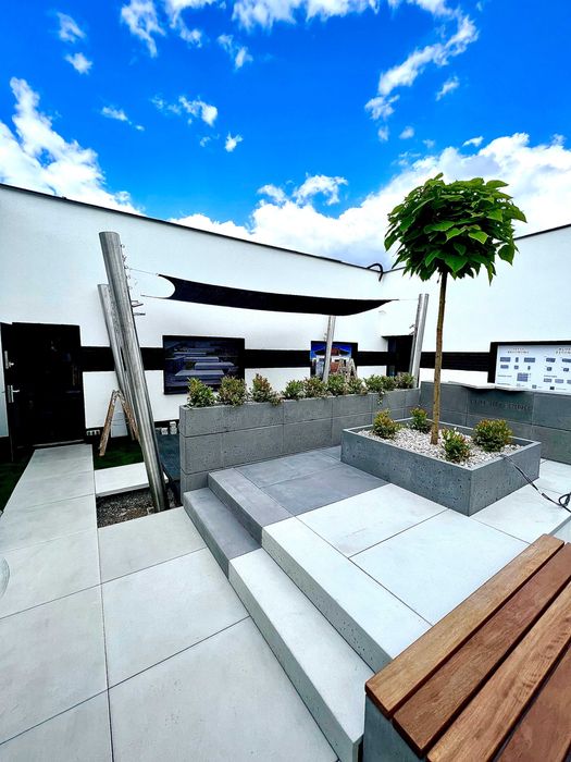 Schody z Betonu architektonicznego Producent Klejone Możliwy Montaż