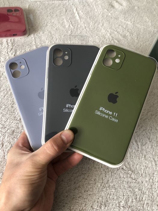 Чехол на айфон 11 11 pro 11 max с прямыми гранями