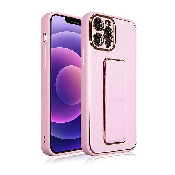 New Kickstand Case etui do Samsung Galaxy A12/5G z podstawką różowy