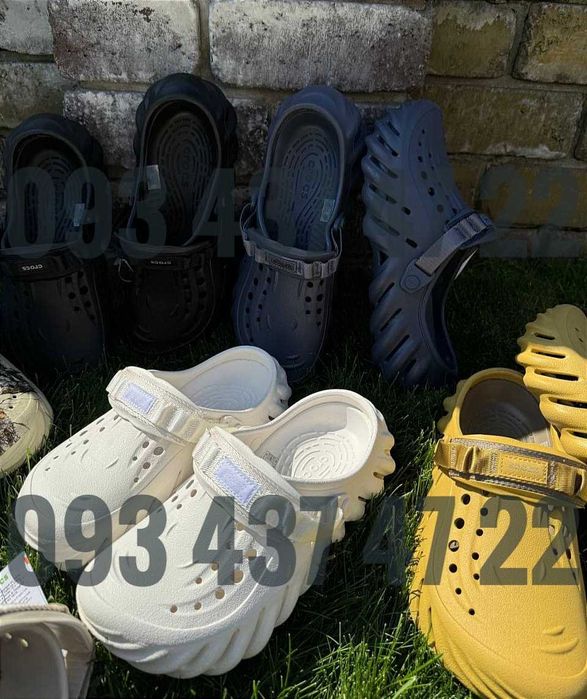 Новинка!Чоловічі Крокси Сабо  Crocs Echo Clog  Лідер Продажів Лідер