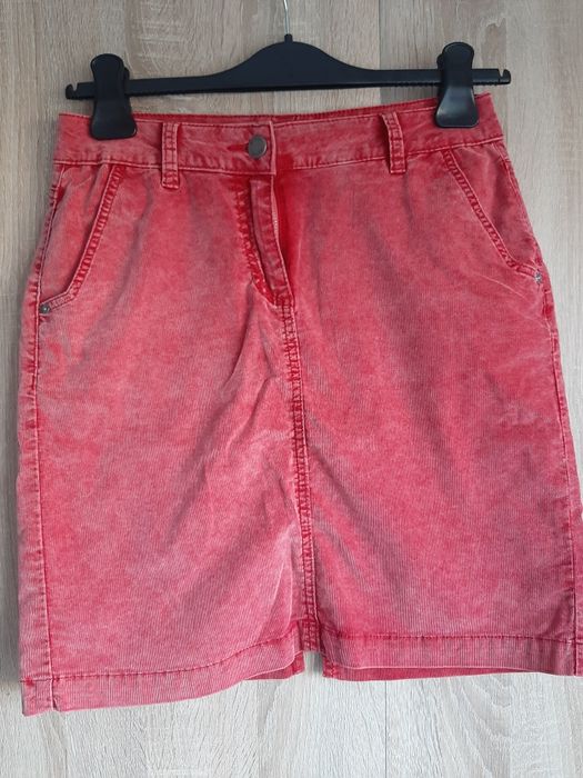 Spódnica sztruksowa mini