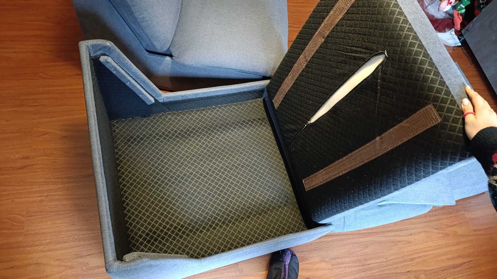 2 Sofás-cama Cambalhota Individuais