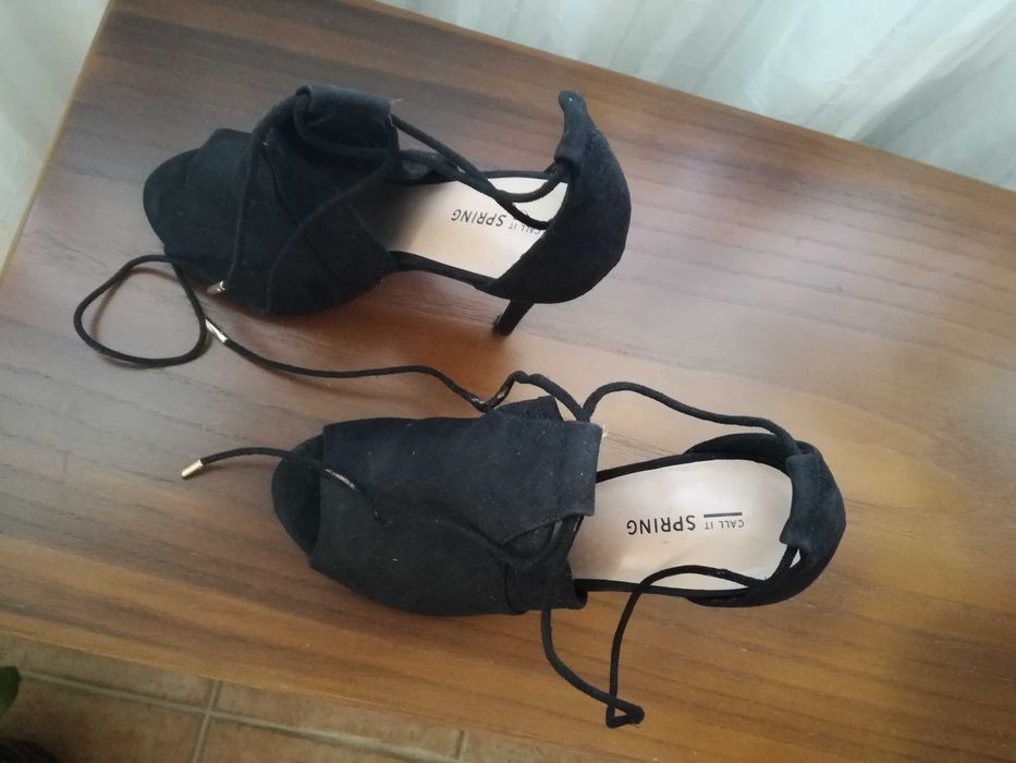 Sandálias sapatos abertos de salto Call it Spring