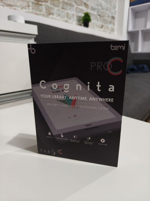 NOWY Kolorowy Czytnik E-book Bemi Cognita Tab 6 Pro C | Android