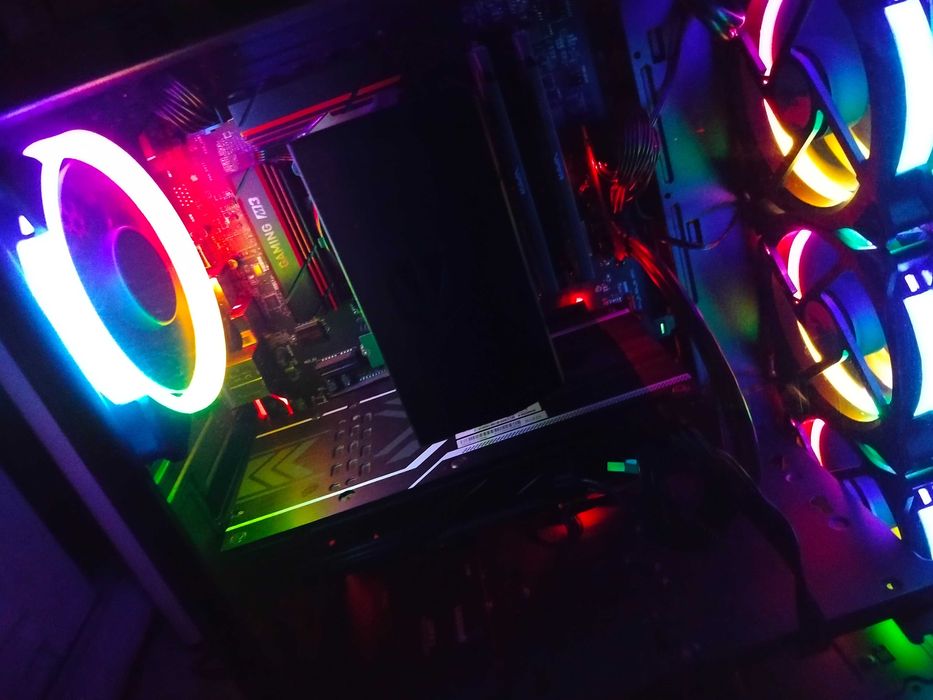 Komputer PC i5-6600k,2x8Ddr4,2666mhz,cl15,R9 380 4gb, 2xdyski
