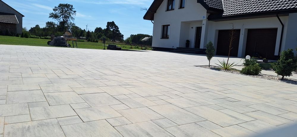 Usługi brukarskie ukladanie kostki brukowej  Kostka brukowa ogrodzenia