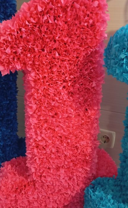 Цифра 1 обьемная